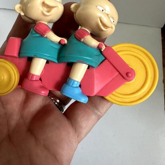 Vintage Burger King Kids Club Rugrats Phil Lil Shooter Toy 1998 Pullback Racer - Picture 5 of 10